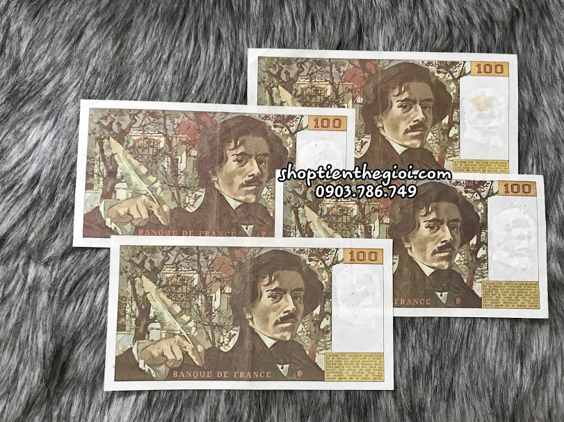 France - Pháp 100 Francs 1980 AU